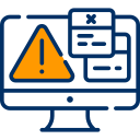 Иконка Leistungsabfall der IT-Services